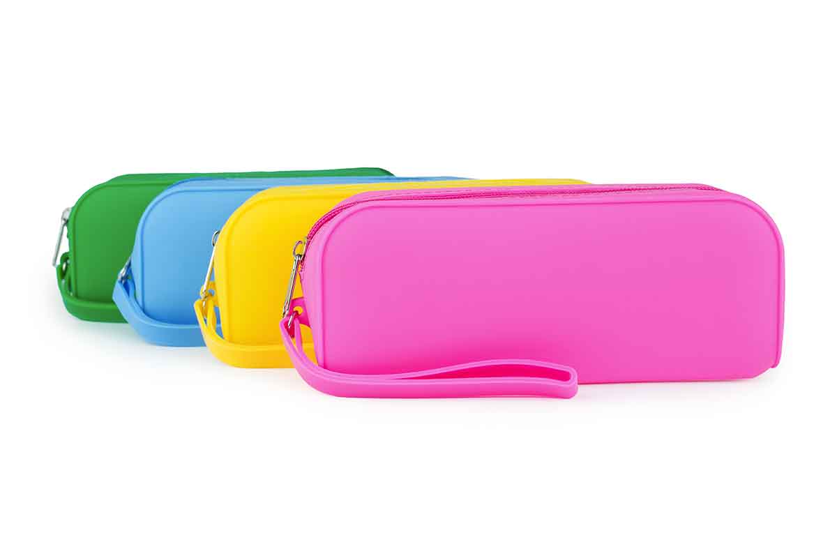 photo of four colored epipen cases